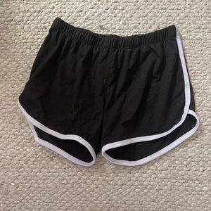 Black shorts